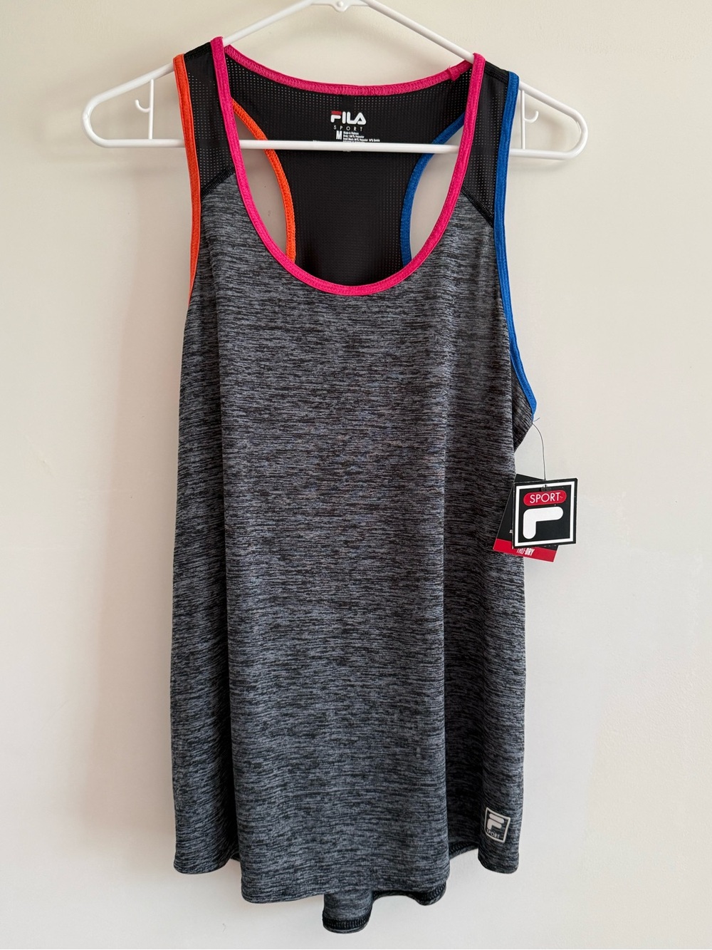 FILA Sport Tru-Dry Racerback Athletic Tank NWT